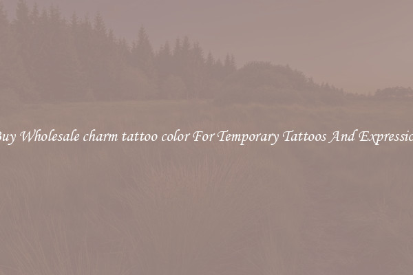 Buy Wholesale charm tattoo color For Temporary Tattoos And Expression
