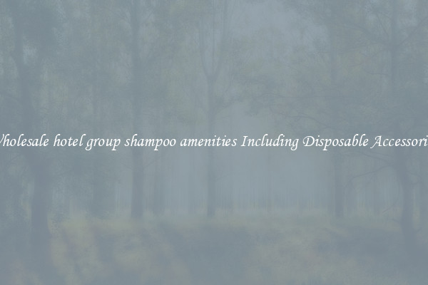 Wholesale hotel group shampoo amenities Including Disposable Accessories 