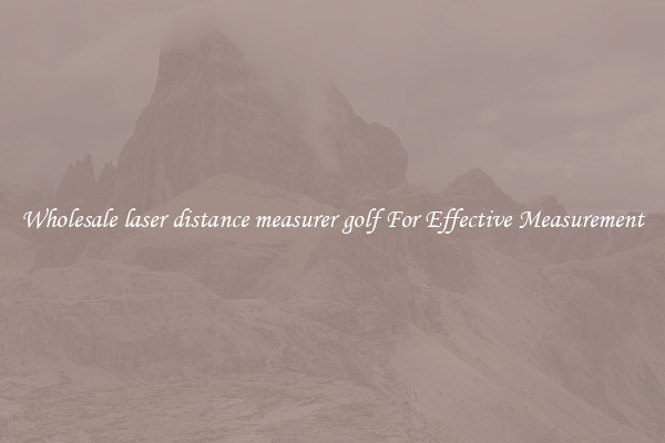 Wholesale laser distance measurer golf For Effective Measurement