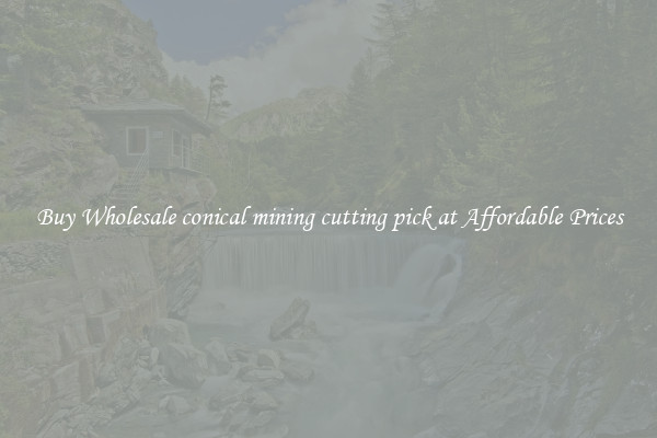 Buy Wholesale conical mining cutting pick at Affordable Prices
