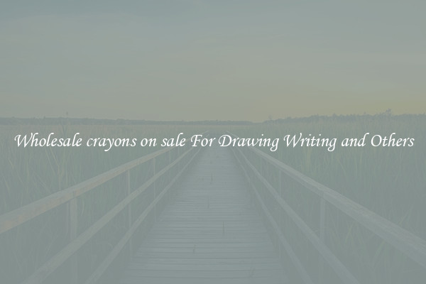 Wholesale crayons on sale For Drawing Writing and Others