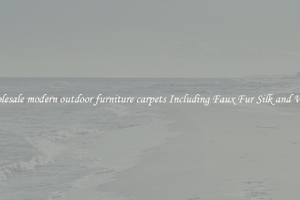 Wholesale modern outdoor furniture carpets Including Faux Fur Silk and Wool 
